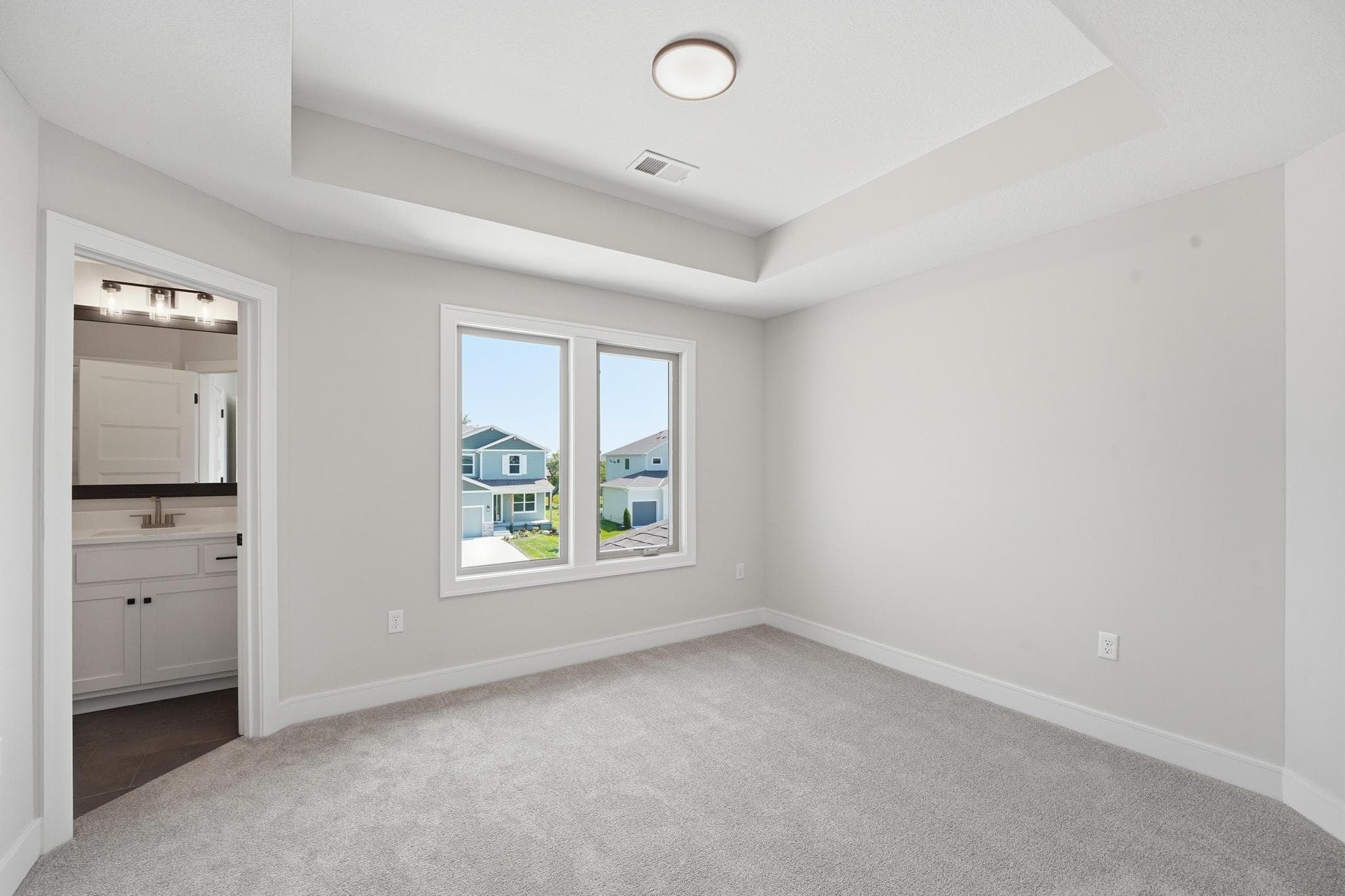 Bedroom with ensuite bath